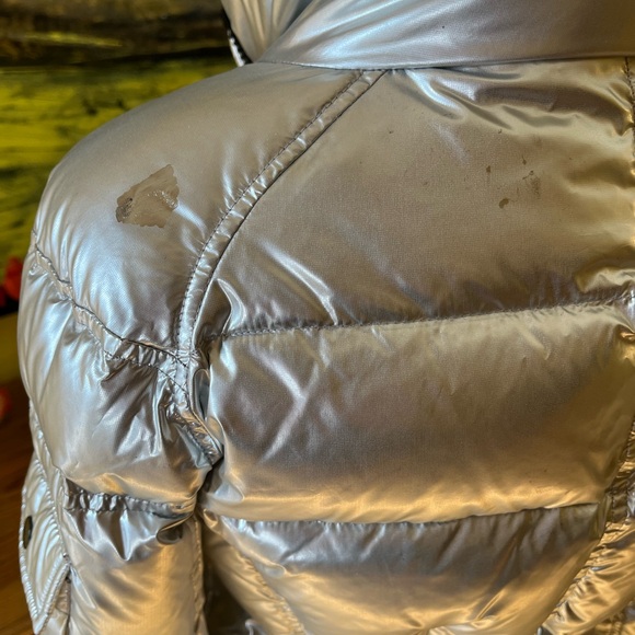 SAM Freestyle Iconic Silver Puffer Jacket - Picture 8 of 14